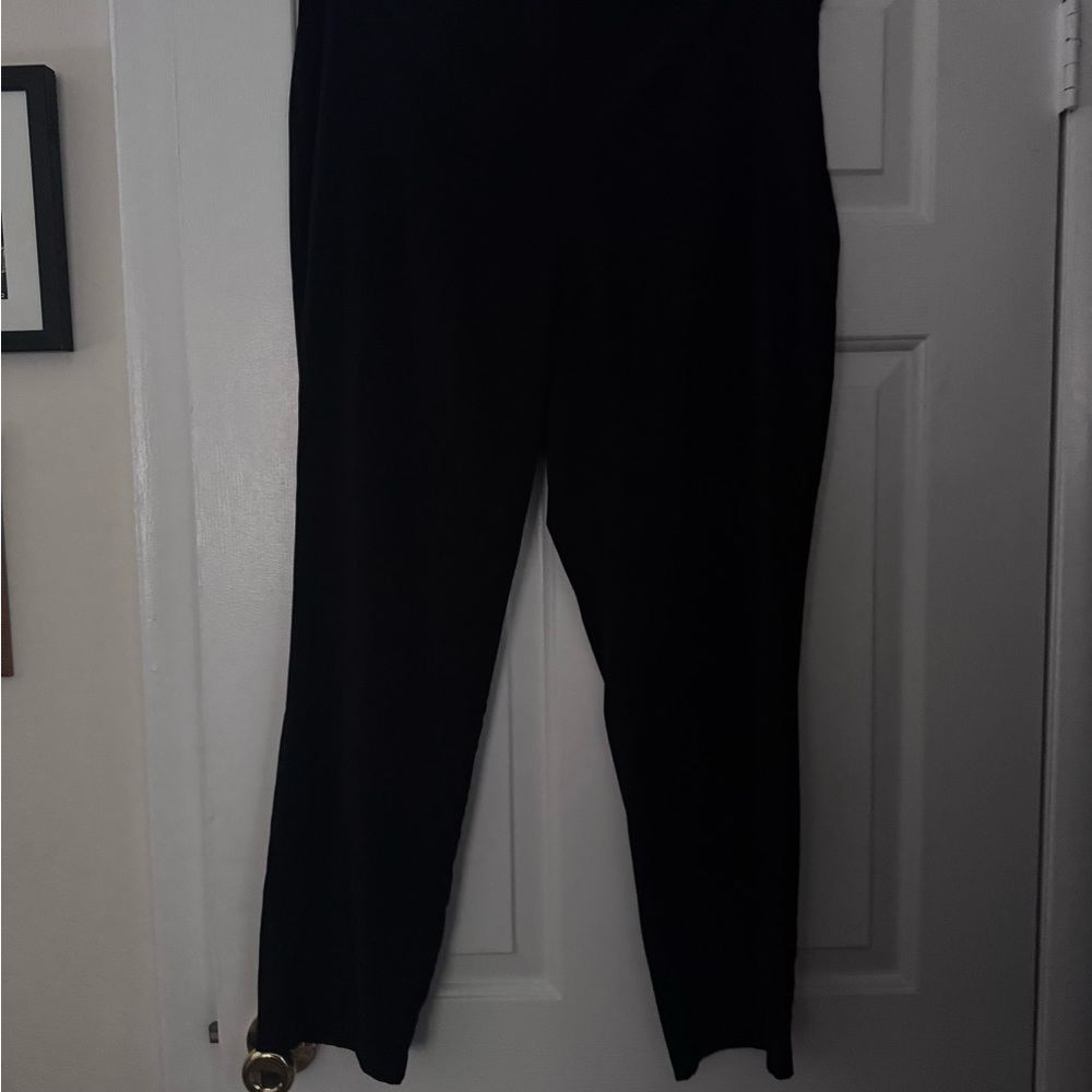 Worthington Classic Black Straight Leg Pants